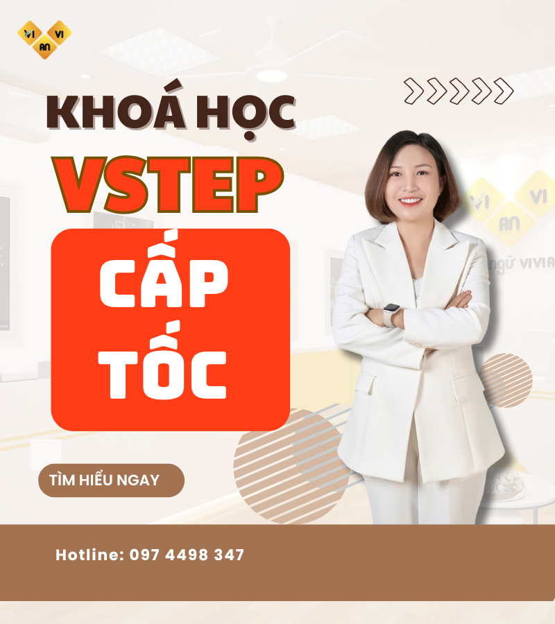 Khoá học vstep cấp tốc